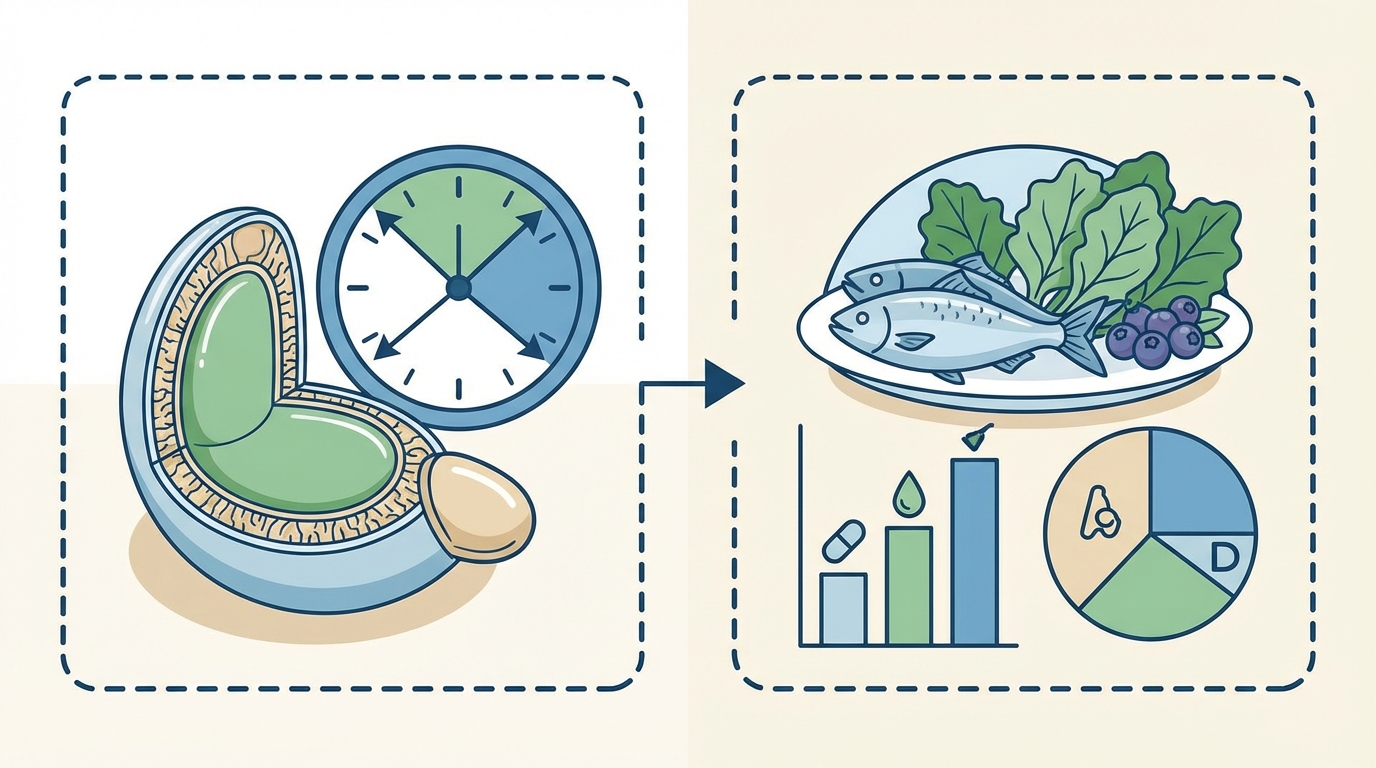 크릴오일 섭취 타이밍 및 조합