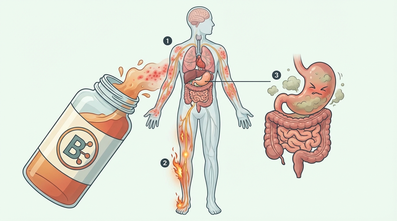 비타민 B 컴플렉스 부작용