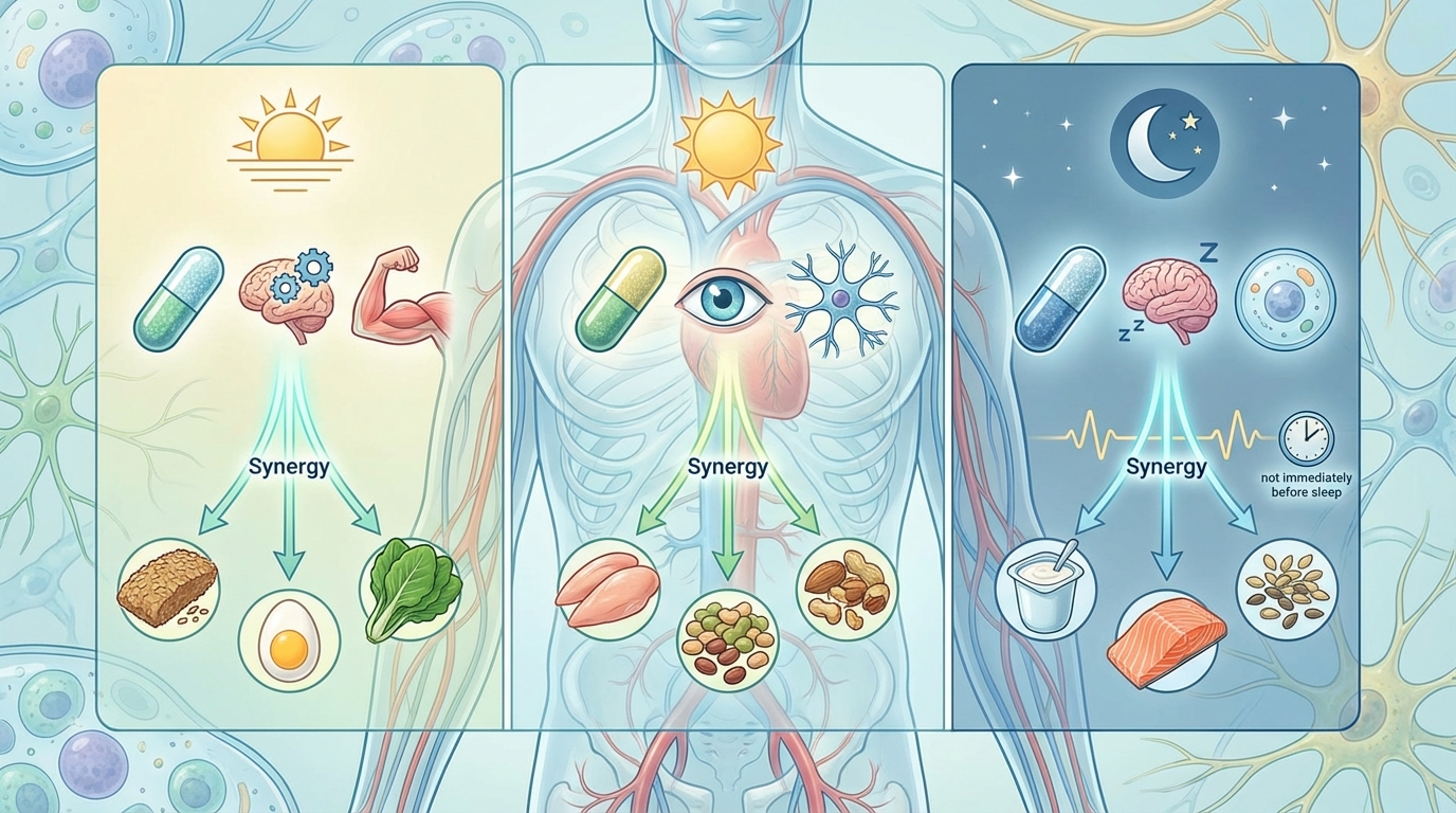 비타민 B 컴플렉스 섭취 방법