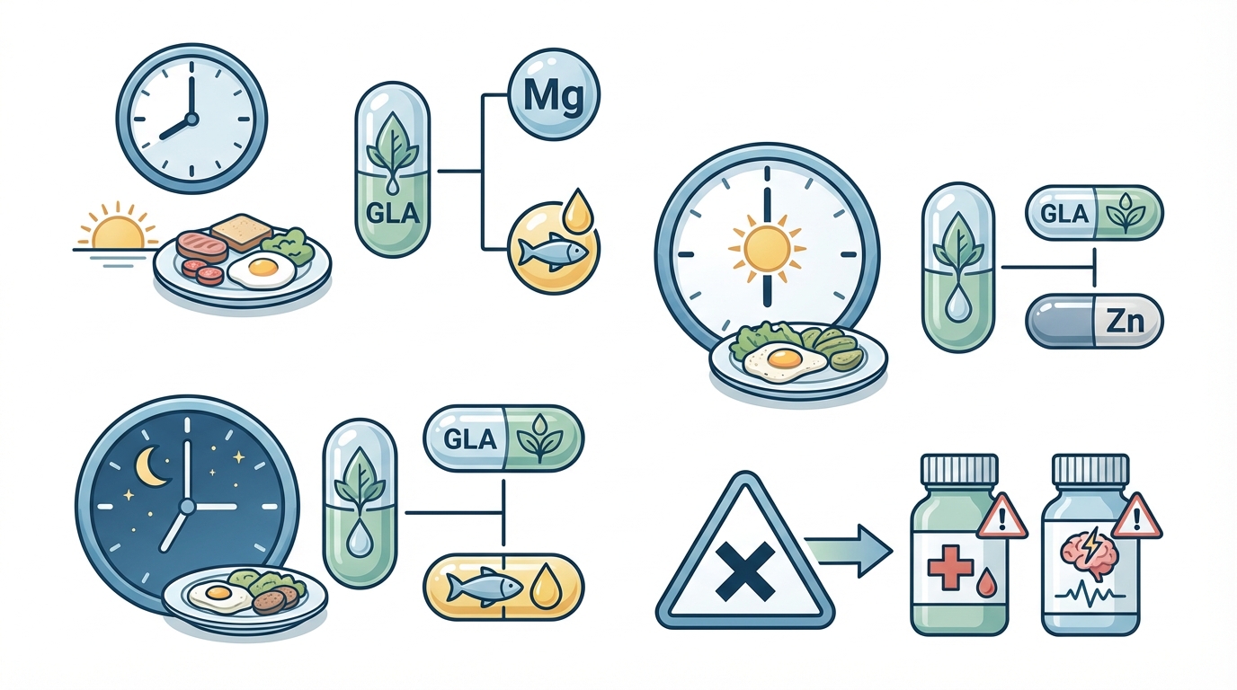 감마리놀렌산 최적 섭취 방법