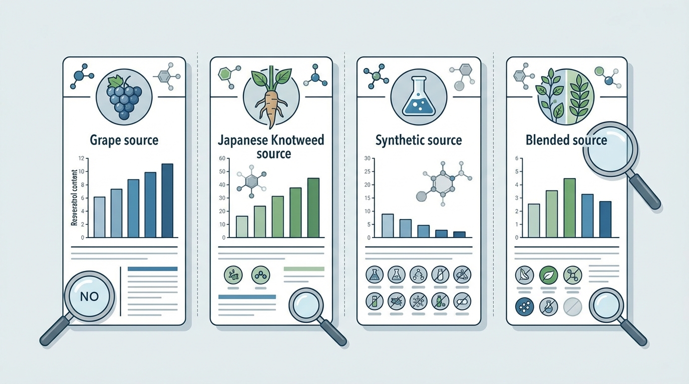 레스베라트롤 제품 비교
