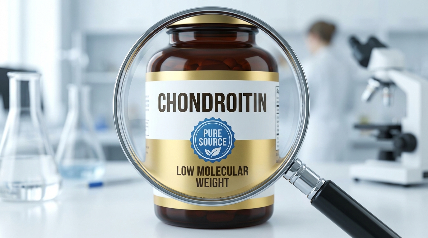 고품질 콘드로이친 제품 선별을 위한 체크리스트 이미지