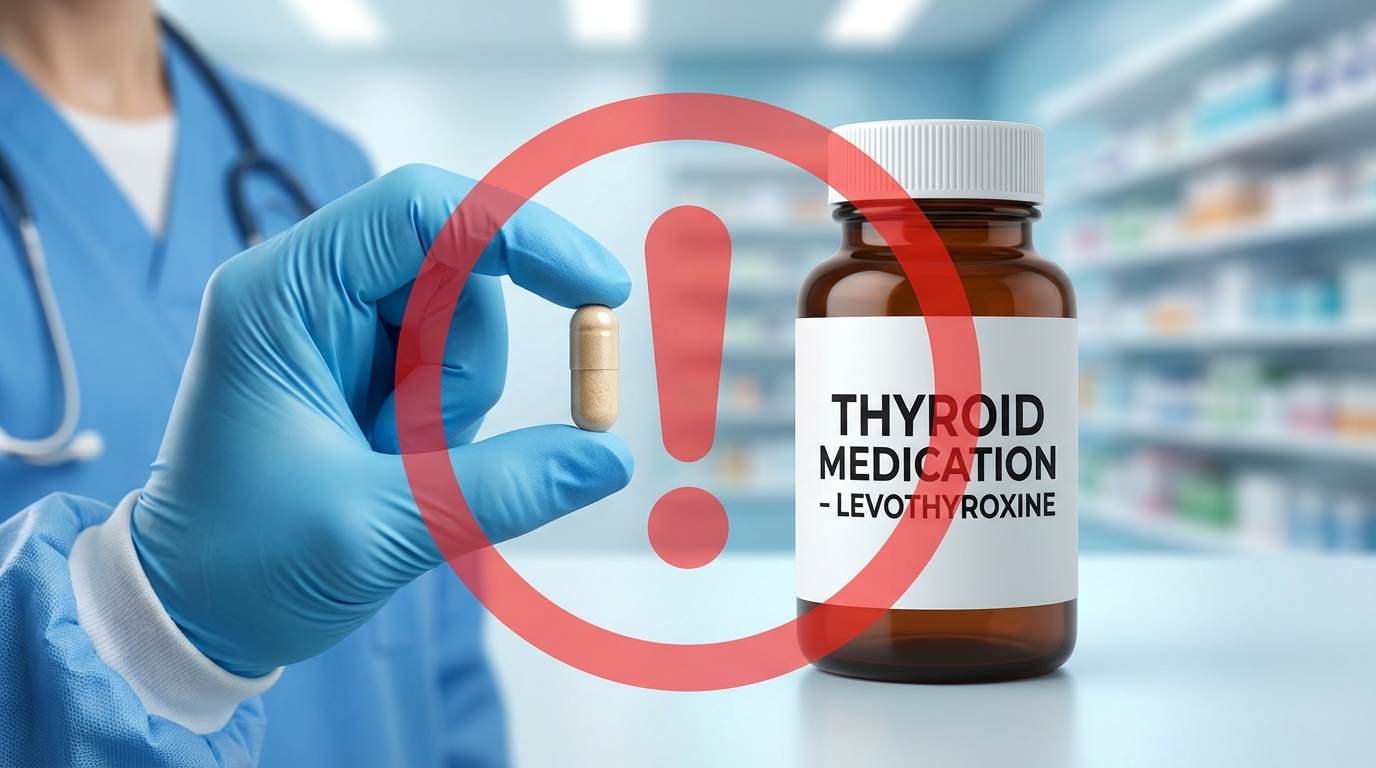 마카 섭취 시 주의해야 할 약물 상호작용 및 경고 이미지